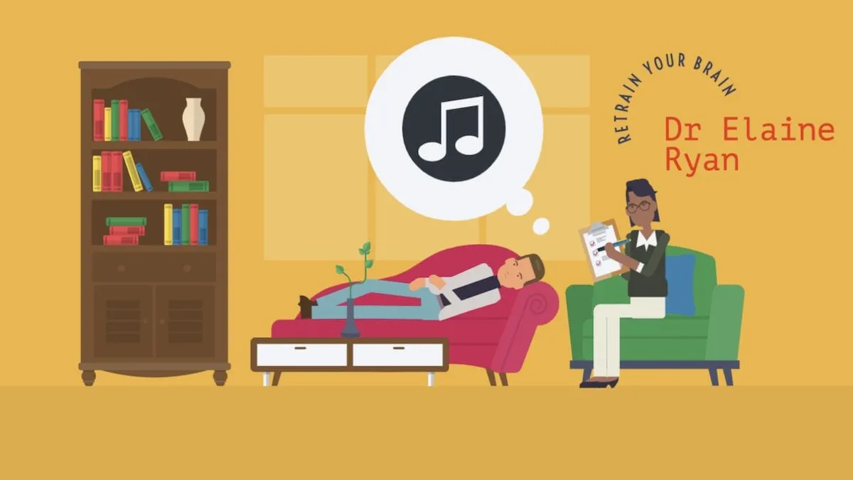 image of music therapy session