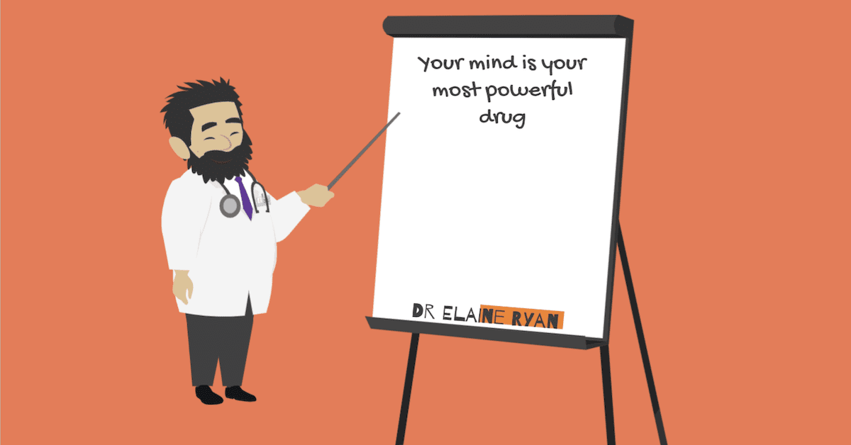 chart teaching how to stop rumination