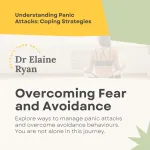 text says overcoming fer and avoidance with dr elaine ryan logo