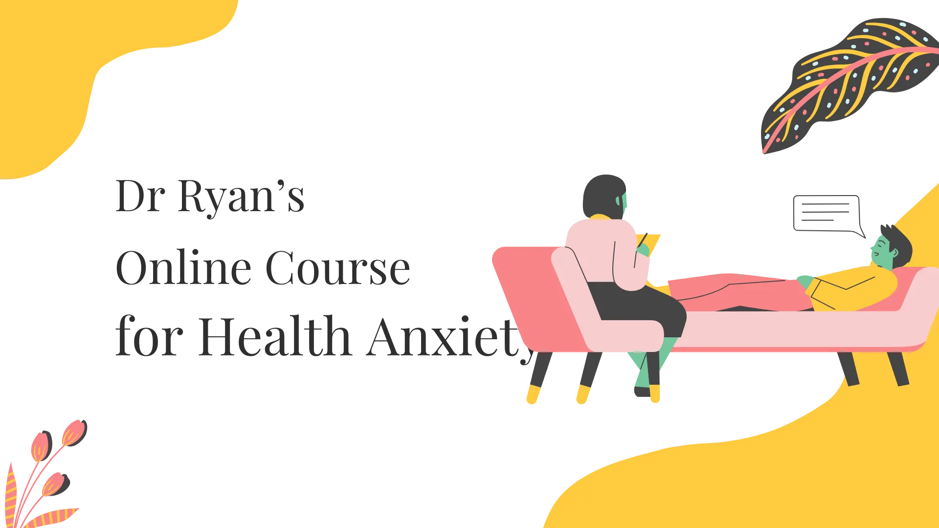 online therapy for health anxiety