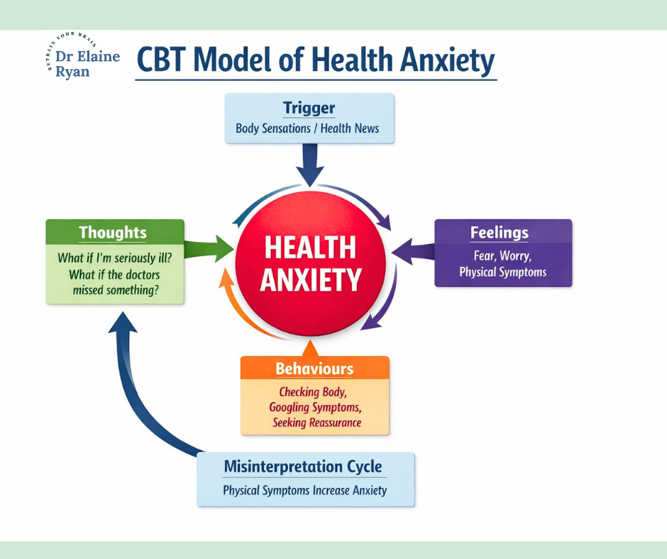 CBT model of health anxiety dr elaine ryan