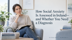 woman holding notepad undertaking social anxiety assessment